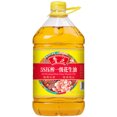 鲁花5S压榨一级花生油(香味家族系列)5.21L