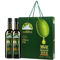 鲁花果尔牌特级初榨橄榄油750ml*2(礼盒)