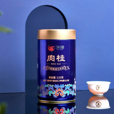 中茶海堤传奇系列-AT108A肉桂125g 乌龙茶岩茶散茶罐装