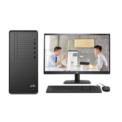 惠普(HP) M01 商用办公 台式机电脑 I3-13100/16G/1T+256G固态/23.8显示器/定制