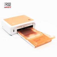 汉印(HPRT)CP4000L彩色照片打印机家用小型手机照片相片彩色便携式迷你冲印机(珊瑚橙)