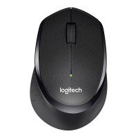 罗技(Logitech)B330 无线鼠标 黑色 笔记本电脑鼠标 商务办公