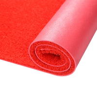 陇步昇LBS-JHDT02 宽1.8*长8M加厚丙纶尼龙PVC底红色条纹丝圈迎宾地垫1个/卷(计价单位:卷)红色