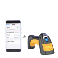 陇步昇 X-6301B 无线 条码扫描器 (计价单位:台) 黄色