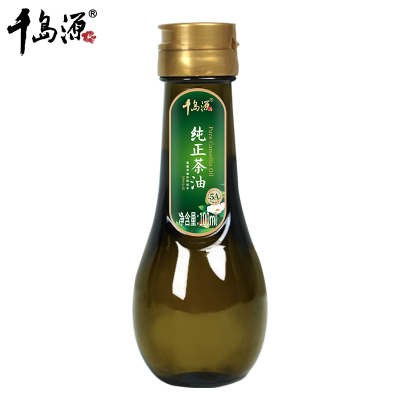 千岛源纯正茶油(玻璃瓶)(100ml/瓶)