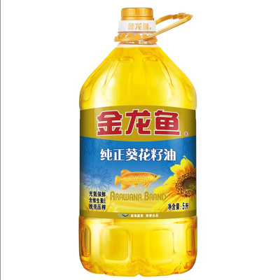 金龙鱼纯正葵花籽油5L装