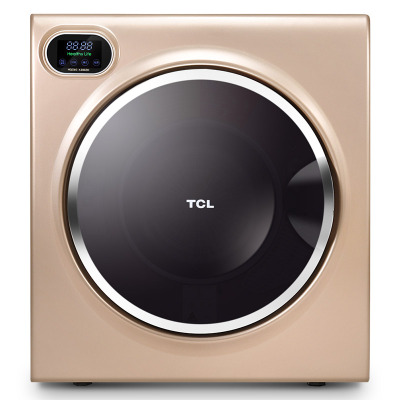TCL 干衣机 6公斤 直排式家用烘干机 HQG60-K300ZH 金色