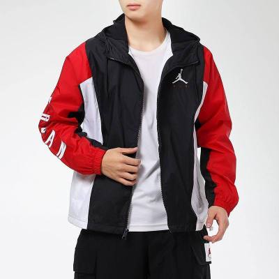 耐克NIKE男装运动服Jordan潮流休闲梭织夹克外套CV2241-010