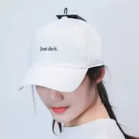 耐克NIKEnike男帽女帽运动帽子时尚刺绣鸭舌帽户外休闲旅行遮阳棒球帽CQ9512-100CQ9512-100白色MI