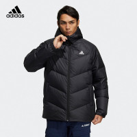 阿迪达斯(adidas)冬季新款男子户外夹克保暖羽绒服外套 H20783