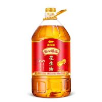 金龙鱼 匠心臻品花生油5L 物理压榨一级5升 桶装家庭装食用油