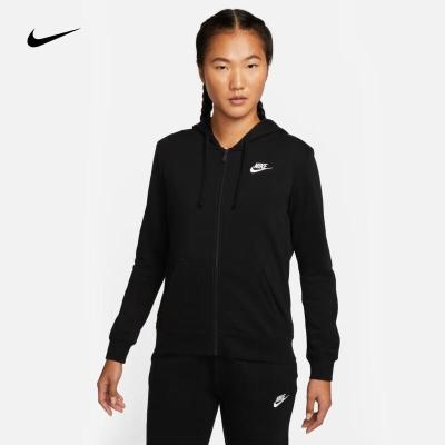 耐克(NIKE)女子全长拉链开襟连帽衫 SPORTSWEAR CLUB FLEECE