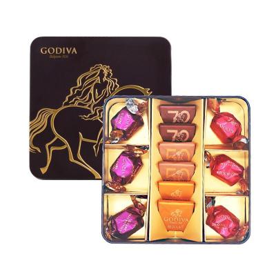 歌帝梵(GODIVA)商务尊享巧克力礼盒12颗装送女朋友情人节生日婚礼伴手礼 商务尊享巧克力礼盒12颗装