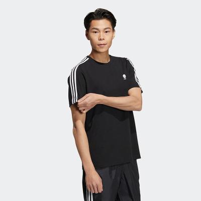 阿迪达斯(adidas)圆领短袖男2022夏季新款透气运动服宽松半袖T恤