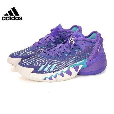 阿迪达斯(adidas) 春季男鞋米切尔4代运动鞋场上实战篮球鞋HR0710