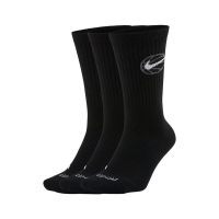 耐克(NIKE) 男子运动袜训练袜子3双装DA2123-010