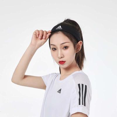 阿迪达斯(adidas)运动头带 2023夏季新款时尚发绳跑步训练瑜伽发带束发头带 CF6926 O