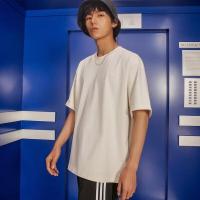 阿迪达斯(adidas) 三叶草短袖男2023春新款运动短袖宽松透气舒适休闲T恤衫HD2747