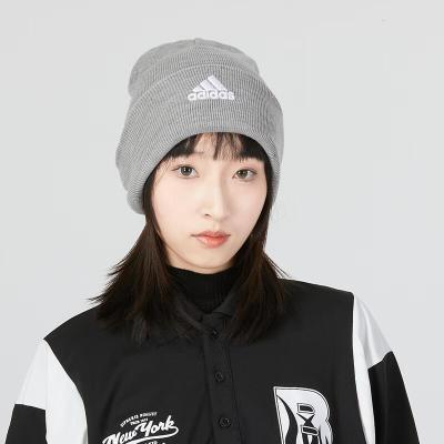 阿迪达斯(adidas)男帽女帽 23秋新款跑步健身训练运动帽子时尚休闲绒线帽包头帽