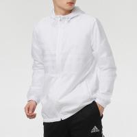 阿迪达斯(adidas)外套男夹克春季新款白色运动服训练跑步风衣GP5696