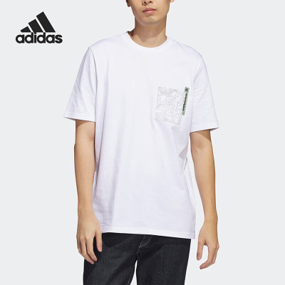 阿迪达斯(adidas)M CITY E PKT男子运动休闲短袖T恤