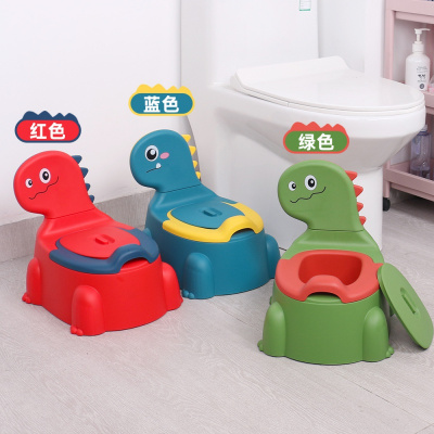 华普思艺儿童坐便器家用婴幼儿宝宝马桶小孩厕所简易幼儿园分体式恐龙便盆