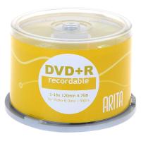 铼德 e时代系列 DVD+R16速 4.7G空白光盘/光碟/刻录盘 桶装50片