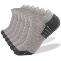 匹牧(PIMU)加厚毛巾底跑步袜防梳棉袜吸汗透气运动徒步袜地板袜