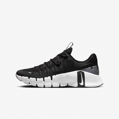 耐克Nike Free Metcon 5 耐磨透气 低帮 训练鞋 女款 黑白 DV3950-001