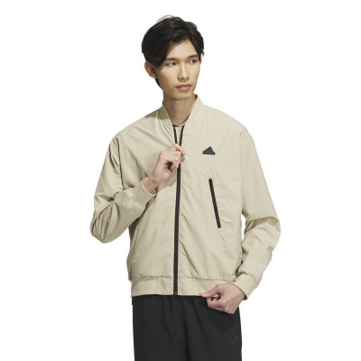 阿迪达斯(adidas)SportswearUrbanOutdoorJacket拉链运动休闲夹克外套草原棕IP4959