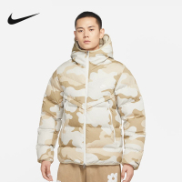 NIKE耐克棉服2022冬季新款男装迷彩棉衣保暖夹克外套DQ4936-072