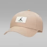 NIKE耐克 男女同款百搭棒球帽 Jordan 卡其色大檐遮阳运动帽 FD5181-200