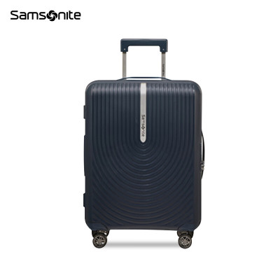 新秀丽(Samsonite)时尚万向轮拉杆箱旅行箱 商务差旅男女旅行登机箱KD8 蓝色 25英寸