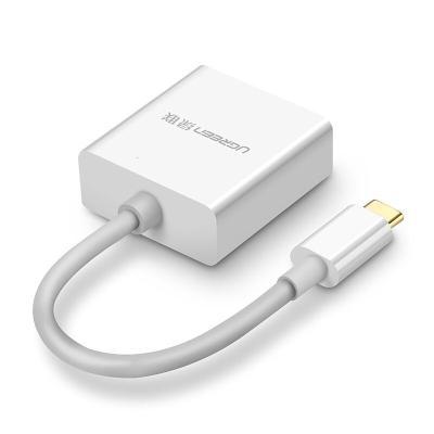 绿联Type-C转VGA转换器线USB-C转接头扩展坞通用苹果15MacBook笔记本电脑iPadPro手机分线器投屏拓