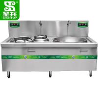 圣托商用大锅炉DCE28小炒大炒单尾组合炉15000W30000W锅直径500mm1000mm4370866单位:台