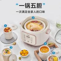 美的(Midea)电炖锅煲汤锅隔水炖锅电汤锅煮粥神器电煮锅陶瓷DZC2551单位:台