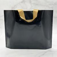 安可馨纯色光面服装袋手提袋黑色38*30*8cm(50只)塑料AKX-STD-0028单位:只