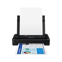 爱普生(Epson) WF-110 A4 内置电池 USB供电 无线便携式 彩色打印机 (计价单位:台) 黑色