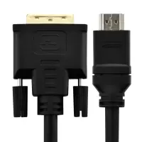 酷比客(L-CUBIC) LCCPECDVI2HDMI 1.5M DVI转HDMI 转接线 (计价单位:根) 黑色