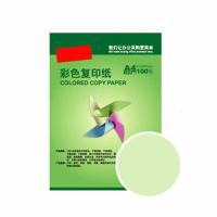 史泰博 80G A4 绿色 100张/包 25包/箱 复印纸 (计价单位:箱) 绿色