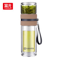 富光(FUGUANG) G1609-SH-240 240ml 泡茶师系列双层 玻璃水杯 1.00 个/只 (计价单位:只