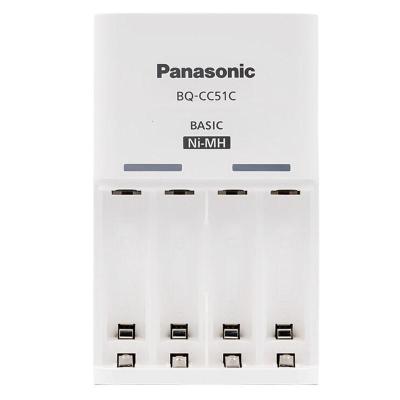 松下(Panasonic) BQ-CC51C 标准 可充5号7号 镍氢锂电池多功能充电器 (计价单位:个) 白色