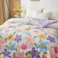 安居先森 樱花 印花被面棉纯棉花被4斤150*200cm 1.00 件/条 (计价单位:条) 樱花