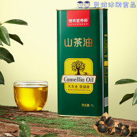 臻味[营养师高端木本油系列]健康食用油耐高温健身孕妇1L低温压榨山茶油