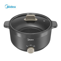美的(Midea)电火锅家用多功能电炒锅电煮锅电热锅 3L MC-HGE2520 一体式电火锅