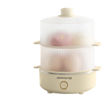九阳(Joyoung)蒸蛋器自动断电家用小型迷你懒人早饭神器煮鸡蛋 ZD14-GE653[奶酪]双层
