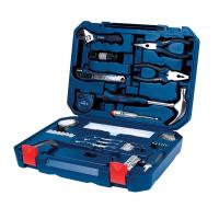 博世(BOSCH)家用多功能手动工具套装五金工具箱108件套塑盒精装