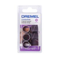 博世DREMEL琢美砂磨轮精磨砂磨头页轮120目砂磨轮附件(6件)