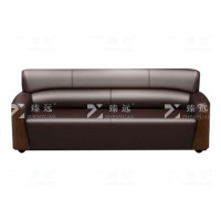 臻远ZYJJ-80324 简约现代商务会客洽谈公司接待沙发西皮三人位