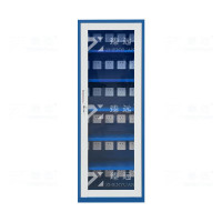 臻远ZY-GJGC-12电动工具充电柜对讲机手电筒集中充电柜手机充电柜 30位充电柜 蓝白色